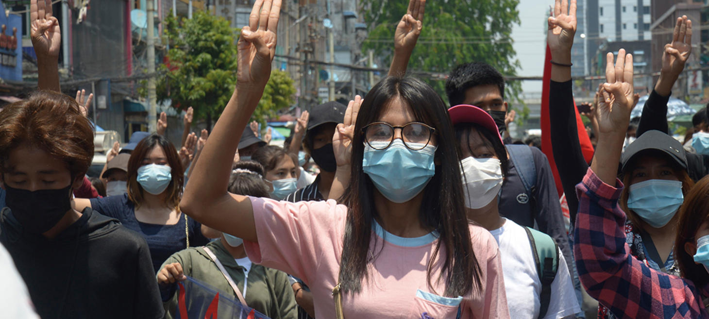 Myanmar military junta: never in fashion