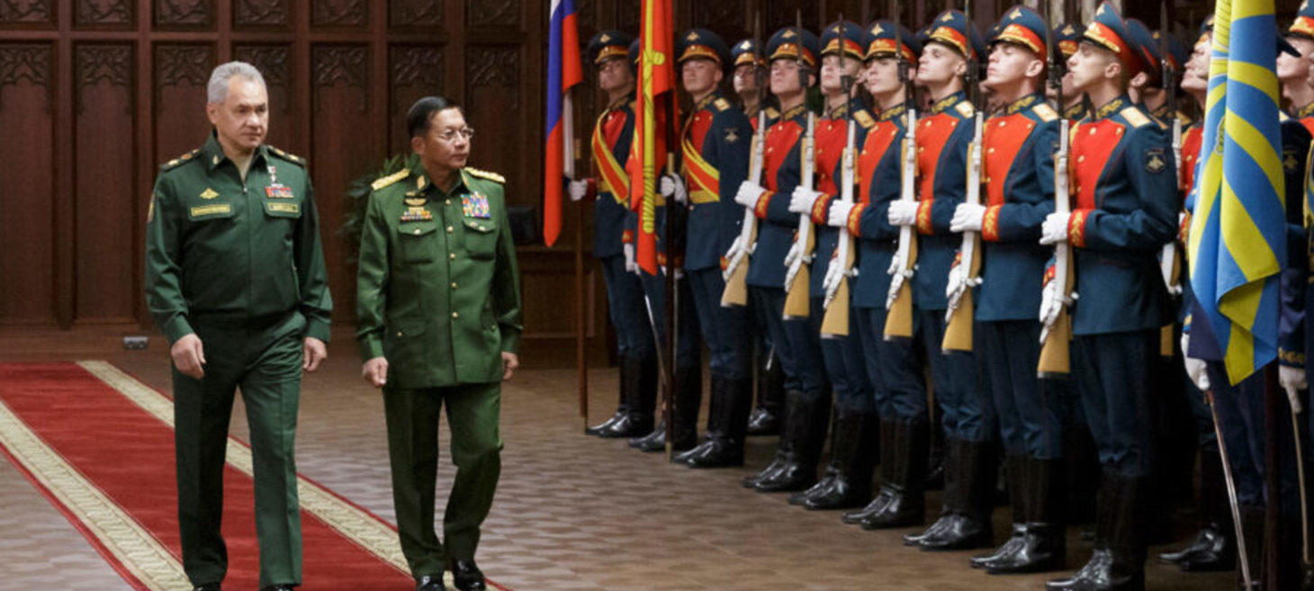 Myanmar Regime Backs Russia’s Invasion of Ukraine