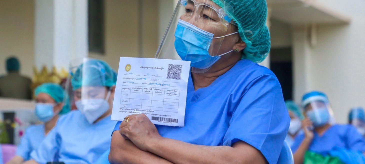 Myanmar's pandemic politics goes international