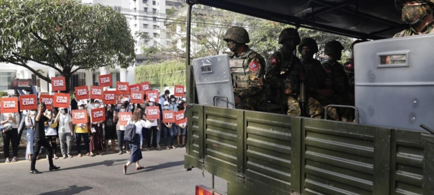 Myanmar army lieutenant colonel defects to the resistance