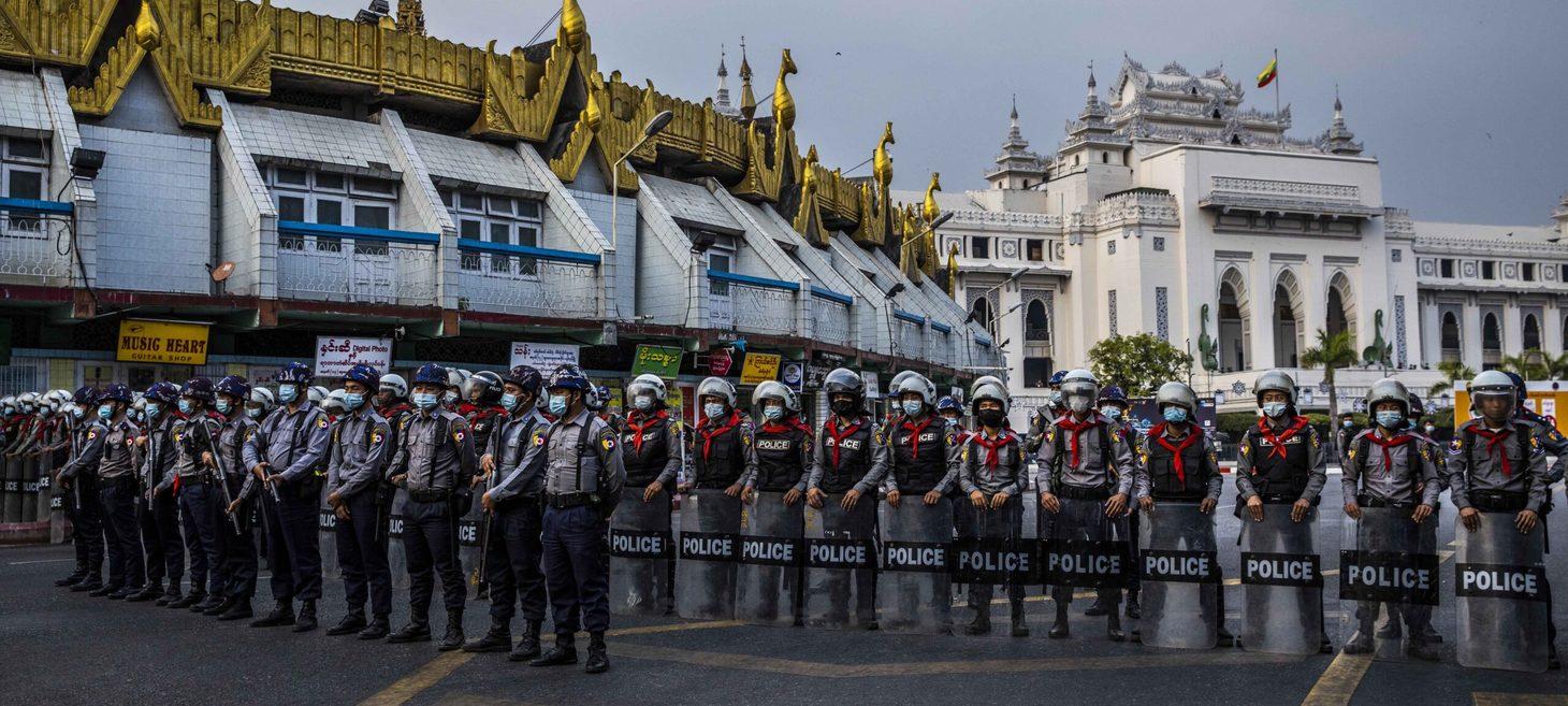 Myanmar Junta Enacts Law Allowing It to Deploy Police to Front Lines