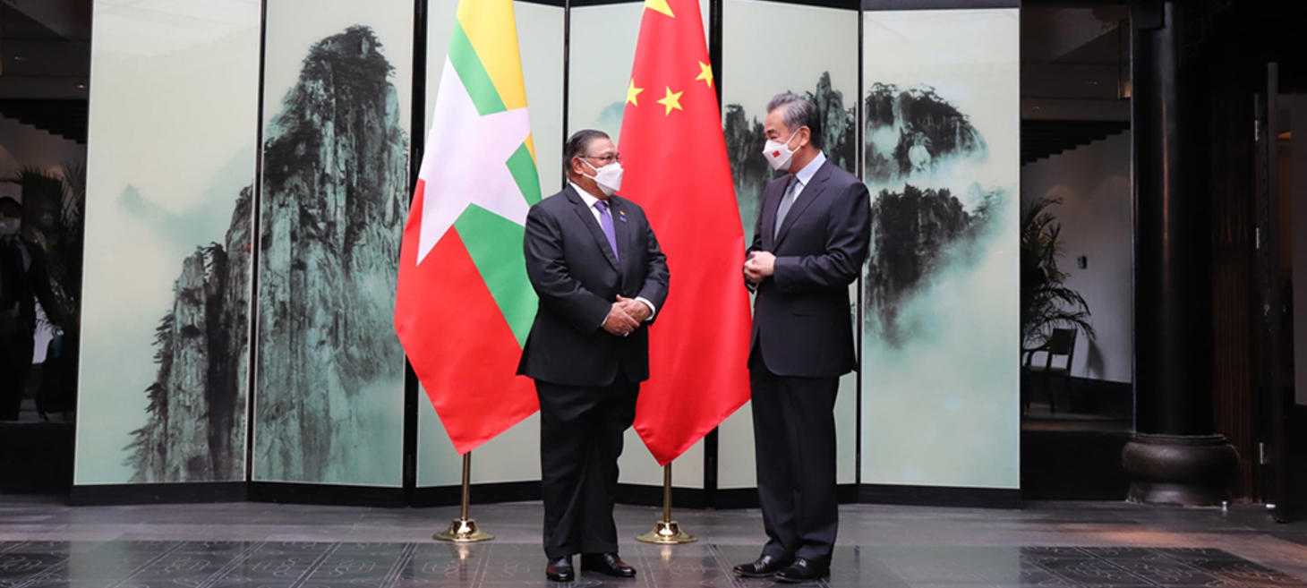 Chinese Foreign Minister Reiterates Support for Junta in Talks With Myanmar Counterpart