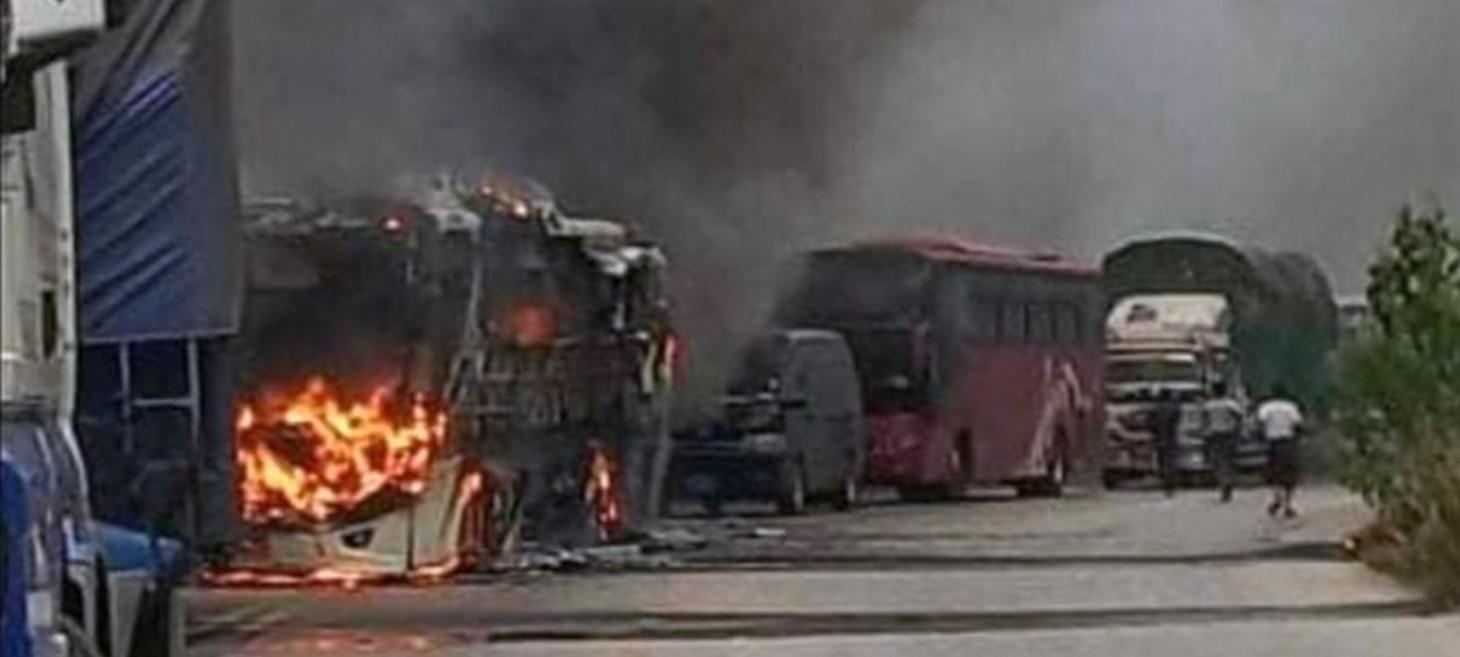 Clashes between junta, Karen forces intensify along southeastern Myanmar roads