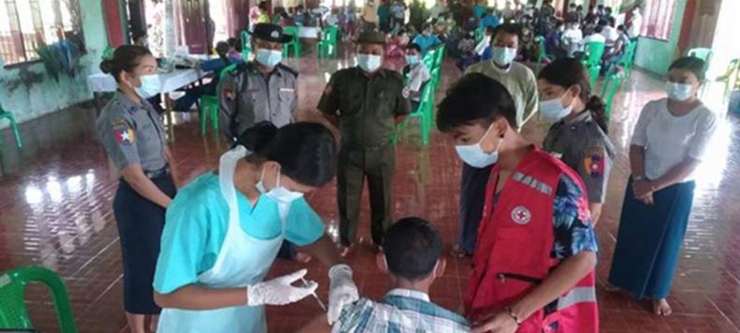 COVID-19 vaccine drive continues in various states, regions
