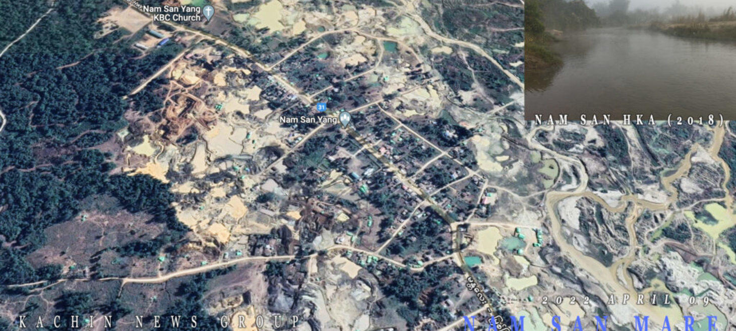 Gold Mining Contaminates Villager’s Water In Kachin State