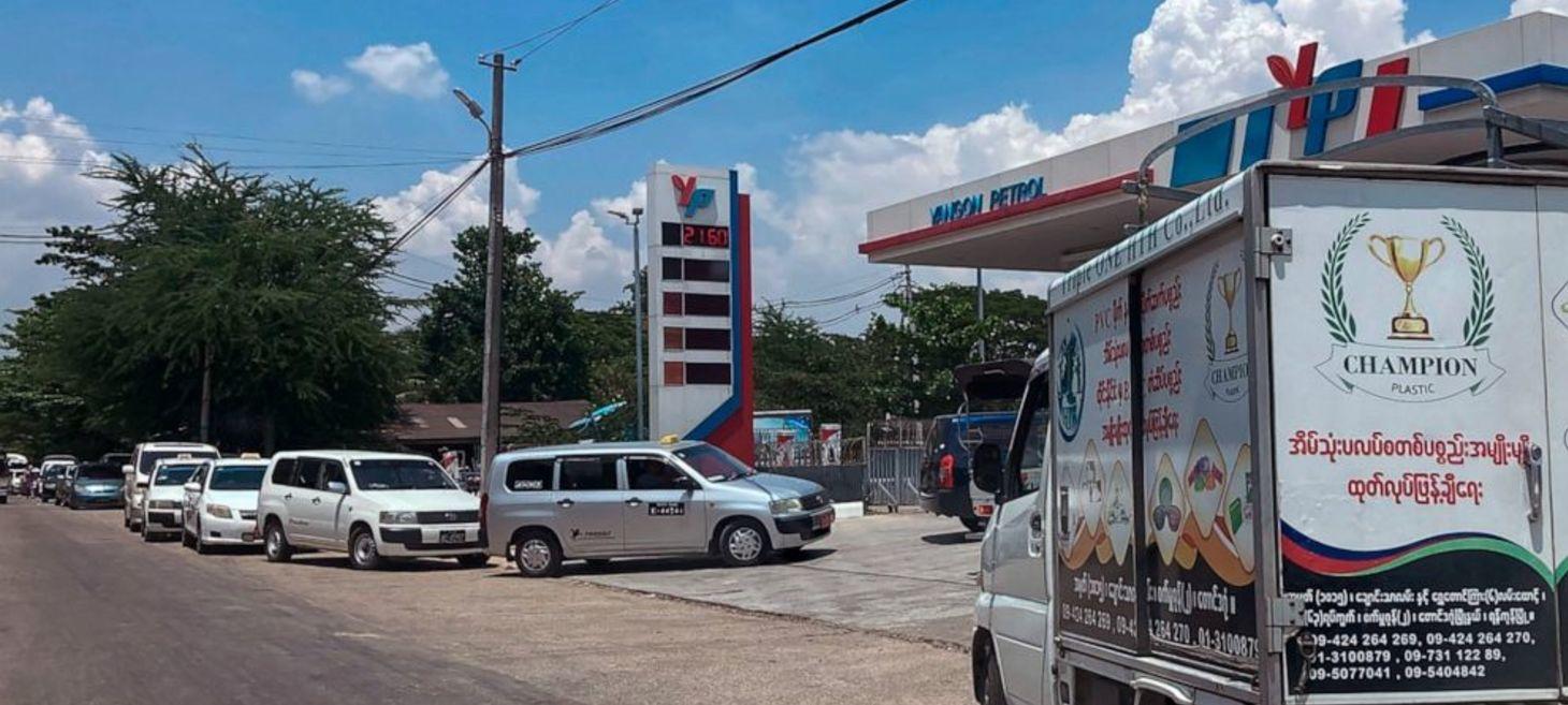 Myanmar military government denies rumors of fuel shortages