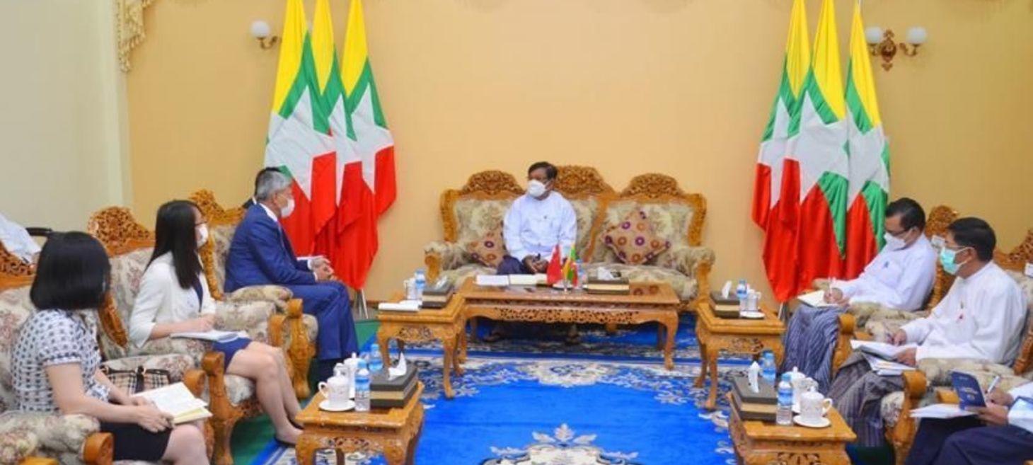 Myanmar and China discuss electricity and energy development including cross-border power lines