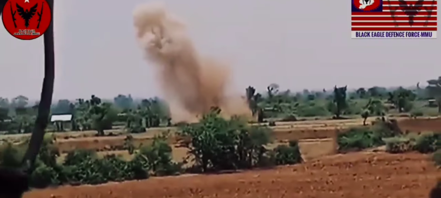Resistance Mine Attacks on Myanmar Junta Convoys Kill Almost 40 Soldiers