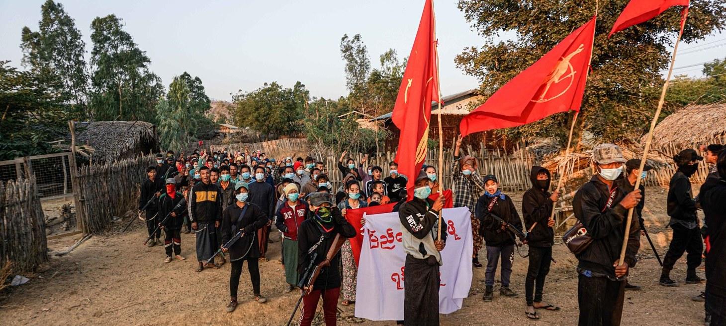 Myanmar junta deploys loudspeakers in bid to prompt PDF surrender