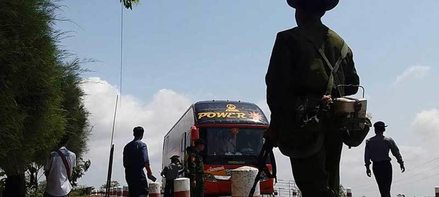 Tightened security checks reported in Arakan State
