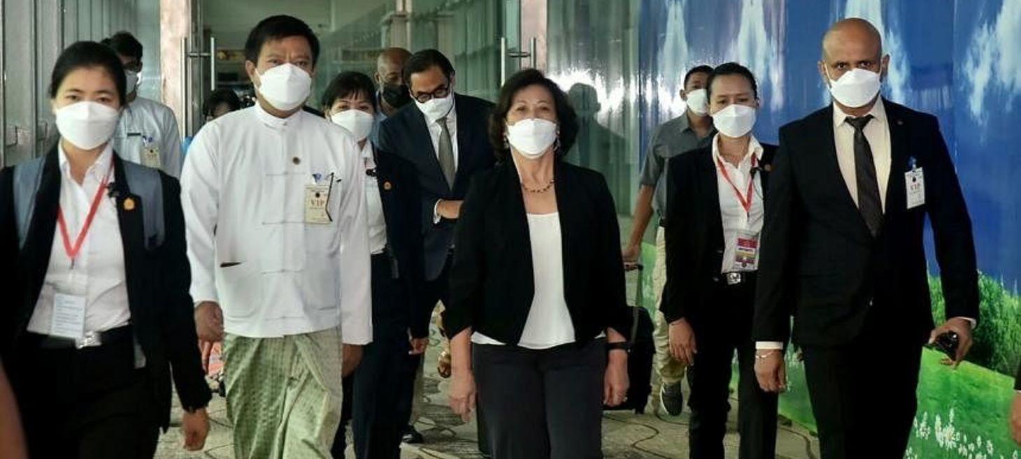 UN special envoy Noeleen Heyzer in Naypyitaw to meet Myanmar junta leadership