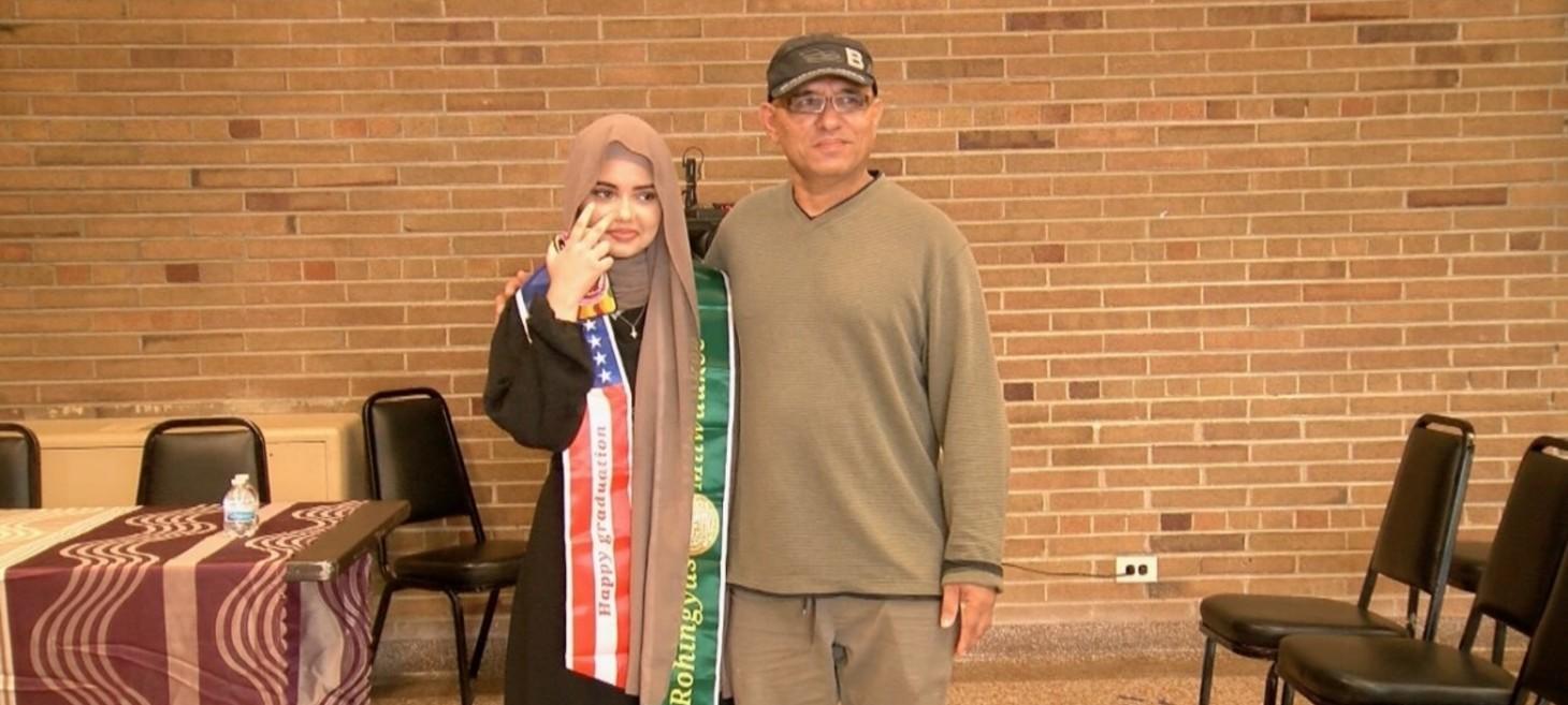 Rohingya community honors students and parents academic success