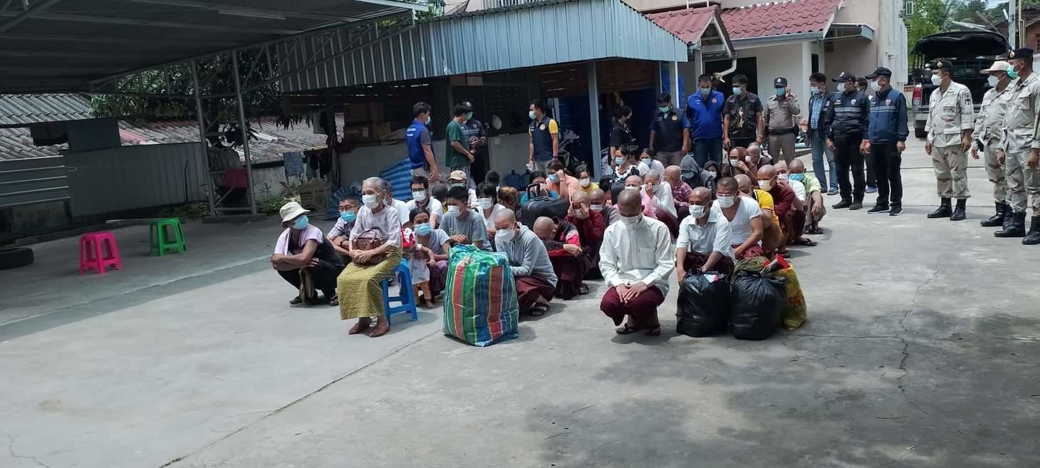 Junta Spies Posing as Monks, Nuns Among Myanmar Detainees in Thailand