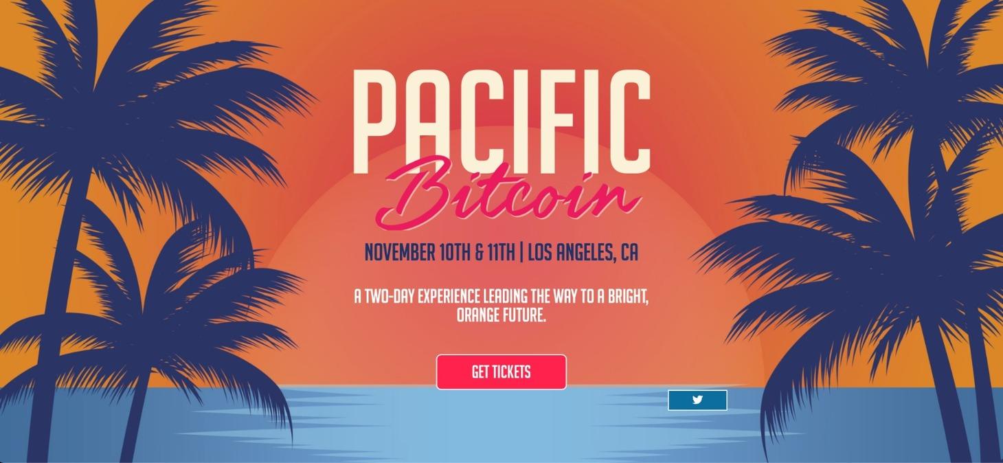 Join Me at Pacific Bitcoin