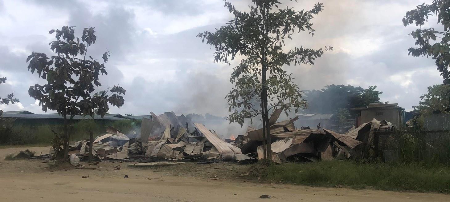 Burma Army Detains Civilians During Raid In Hpakant