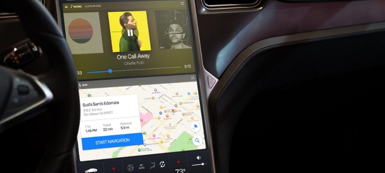 New Tesla Dashboard Concept Rendering