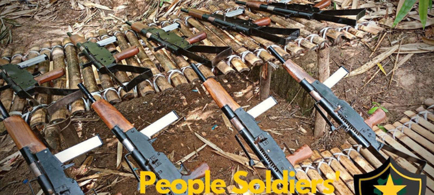 Team repairs weapons for Myanmar's ethnic resistance fighters