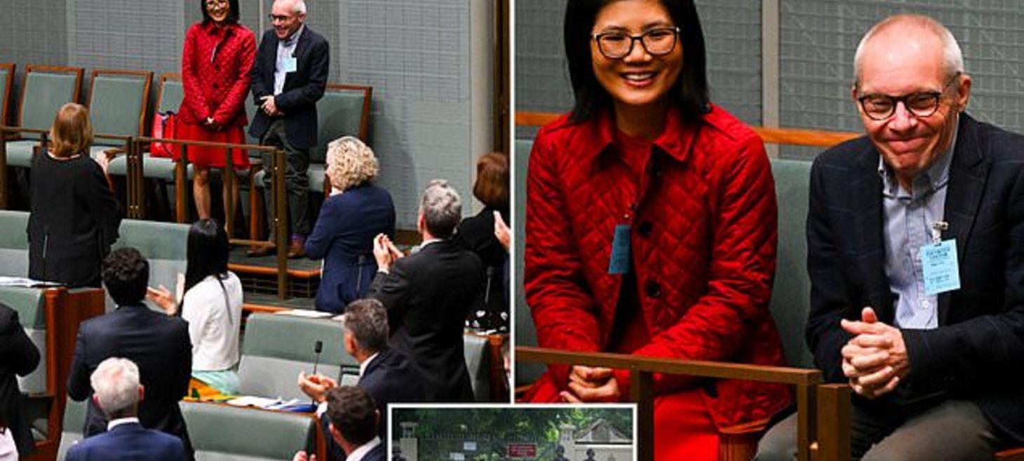Sean Turnell given standing ovation in parliament after release from Myanmar