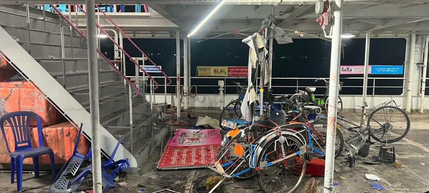 Myanmar Ferry Blast Injures at Least 17 People in Yangon