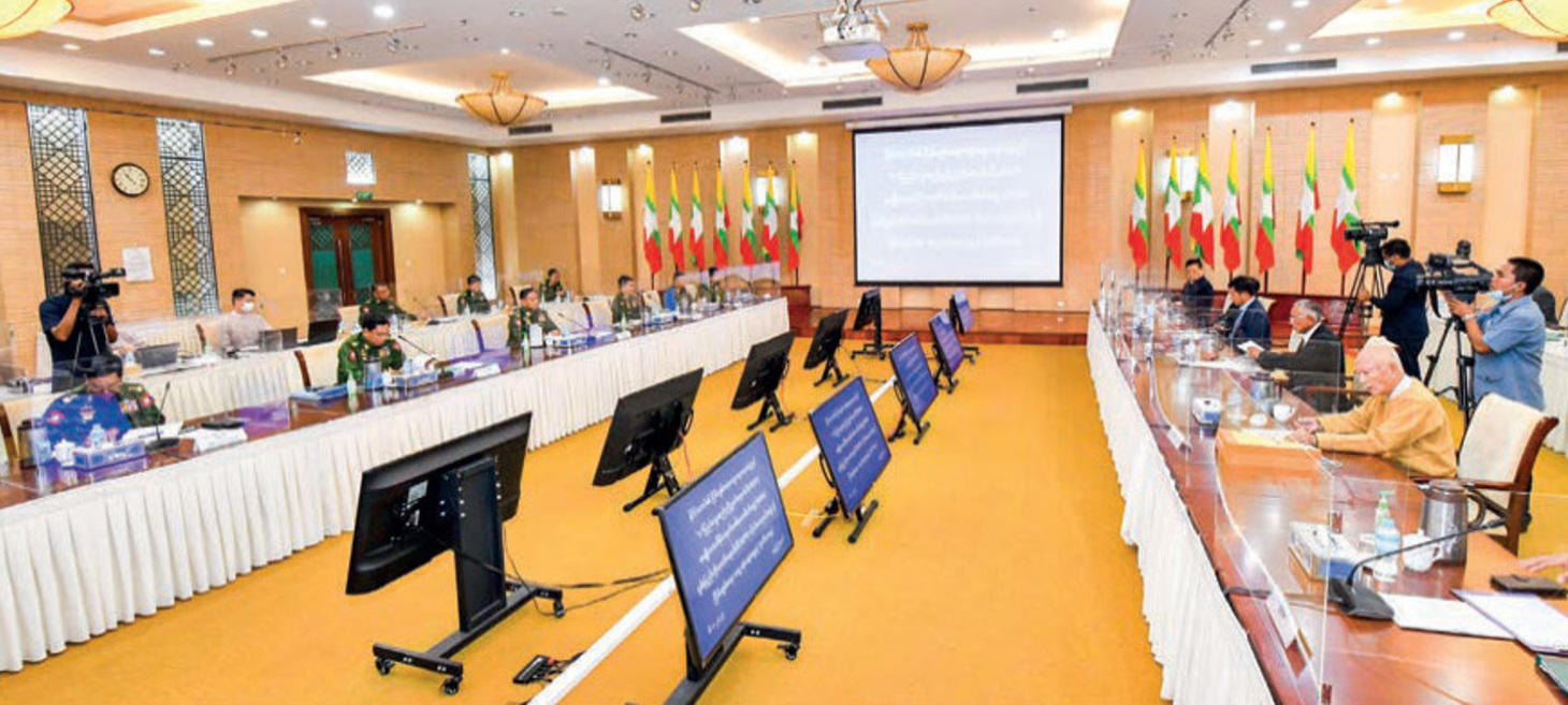 Myanmar junta meets with ethnic rebels to garner support for 2023 elections