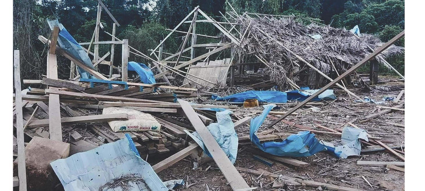 Activists say child killed and churches destroyed as Myanmar bombs ethnic Karen villages