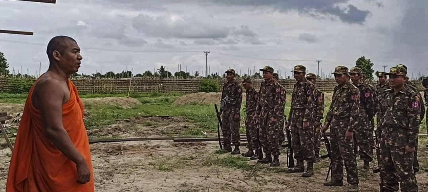 Buddhist monk leading deadly pro-junta militias in Myanmar’s Sagaing region