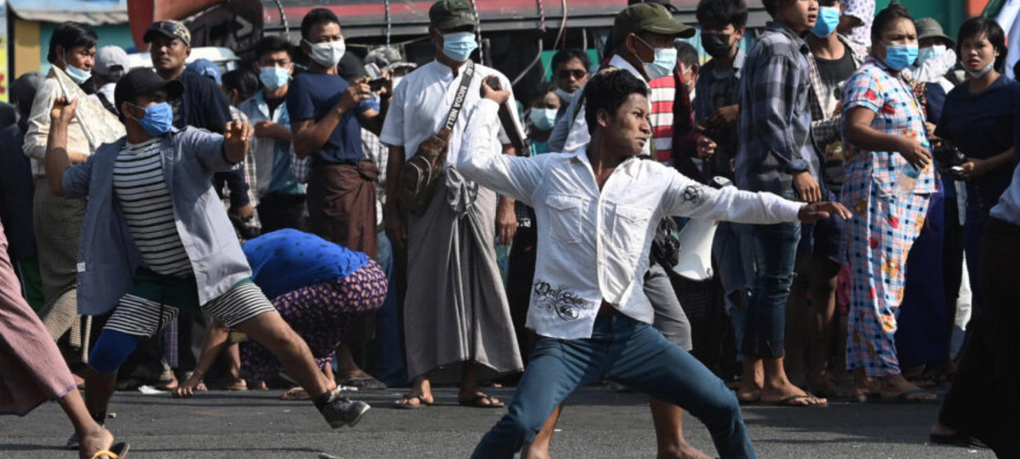 The Day Hired Mobs Began Protesting the Military Proxy Party’s 2020 Election Loss