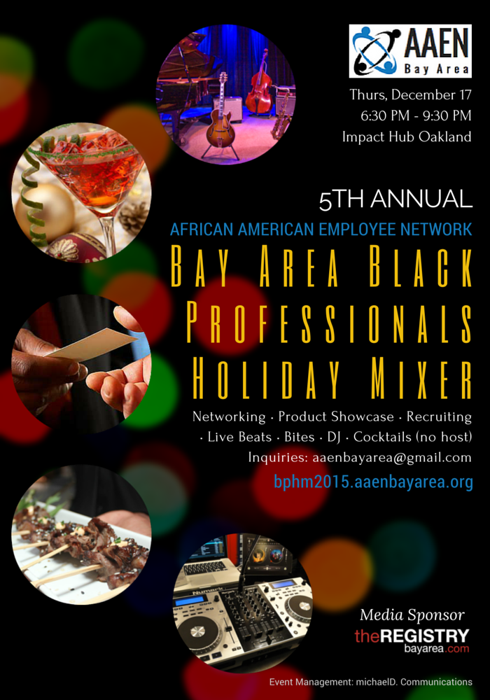 Bay Area Black Professionals Holiday Mixer | Dec 17