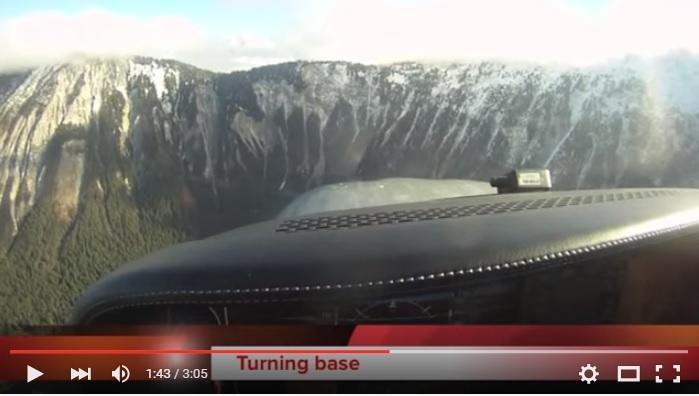Landing a Cirrus SR22 Turbo at Courchevel Altiport on cloudy day - YouTube