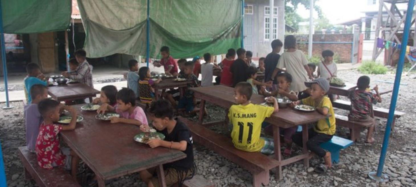 Junta troops seize orphanage during battle in central Myanmar
