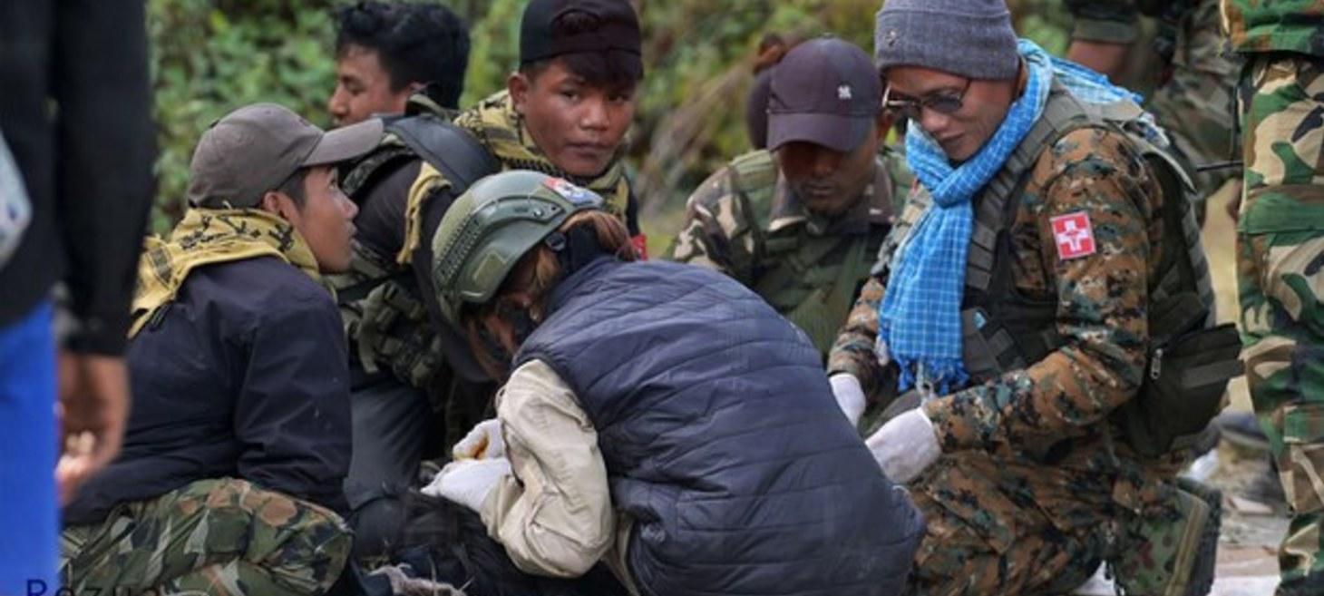 Myanmar shadow govt claims hundreds of junta surrenders since end October
