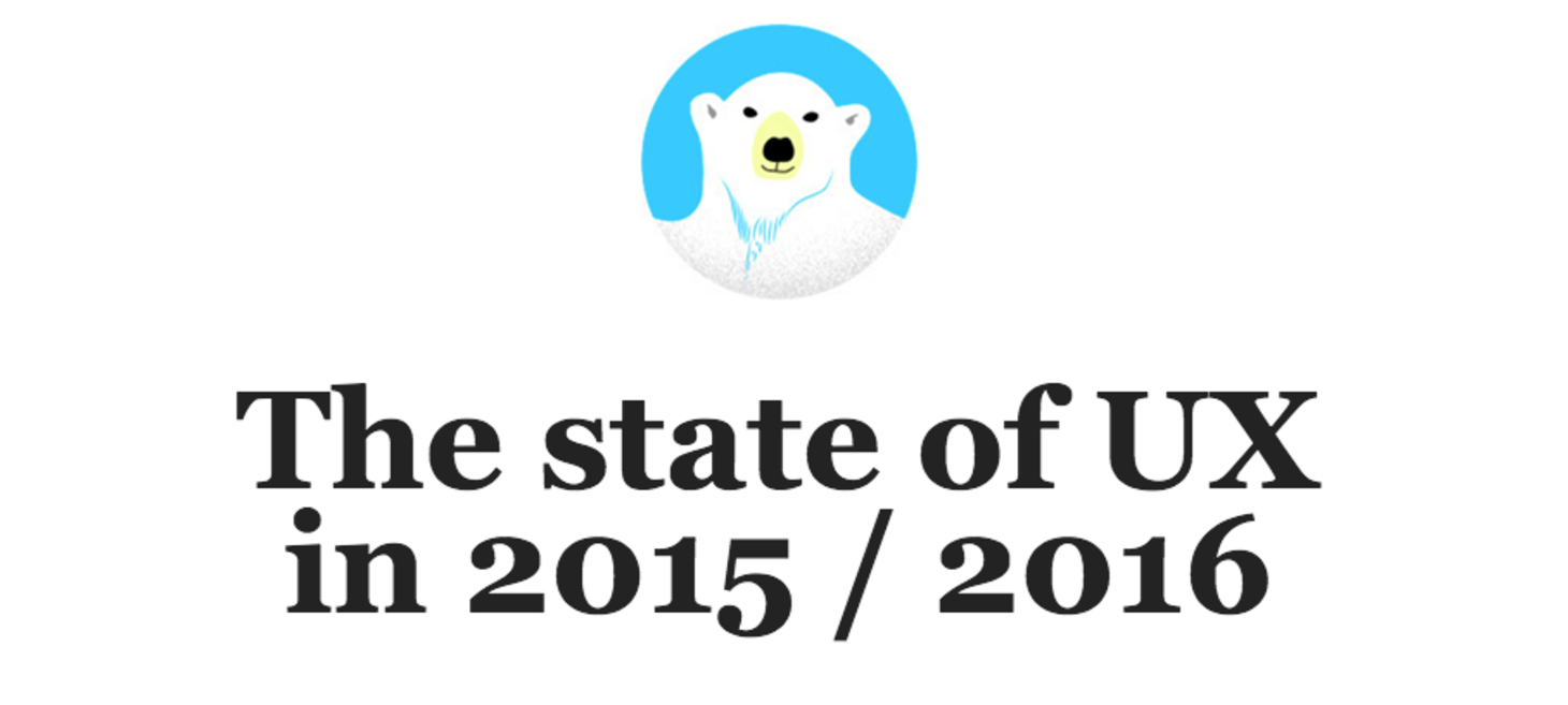 The State of UX in 2016