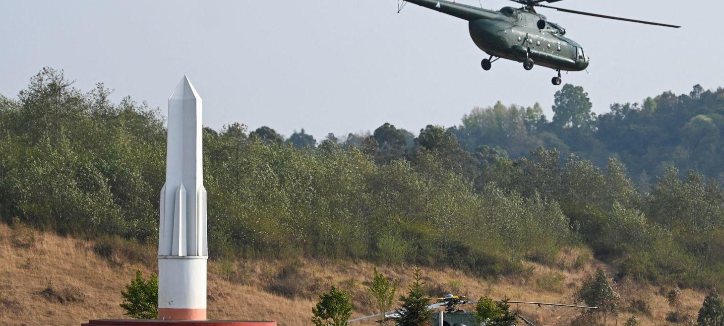 Junta helicopter crashes near Kachin Independence Army headquarters after coming under attack