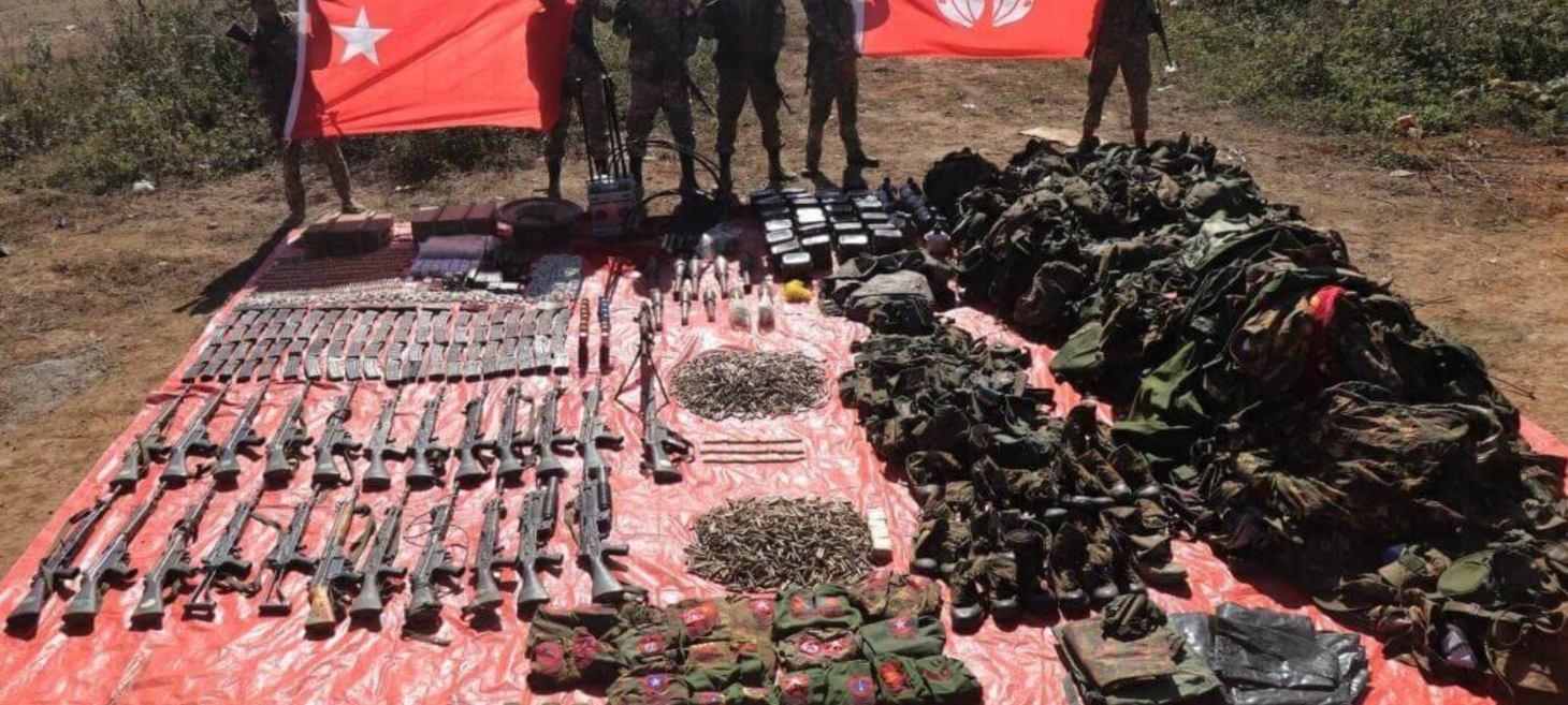 TNLA and PDF Capture SAC Camp in Nawngkio Township