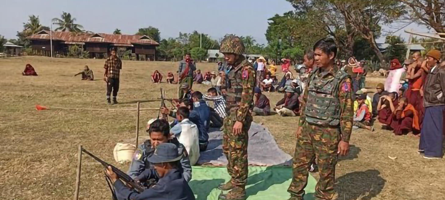Myanmar Junta Forcibly Recruiting Bago Villagers as Resistance Threatens Yangon-Naypyitaw Link