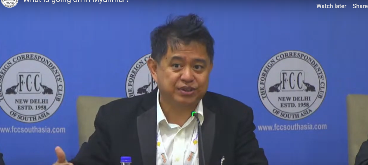 Propaganda Roadshow: Son of Ex-Admiral Defends Myanmar Coup in Delhi