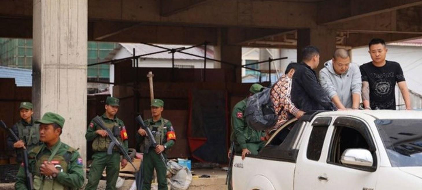 Myanmar resistance army deports nearly 60 Chinese nationals