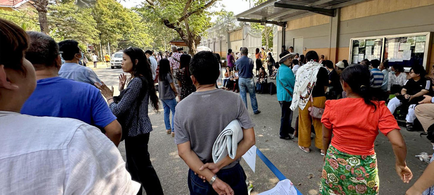 Young people scramble to leave Myanmar as military conscription looms