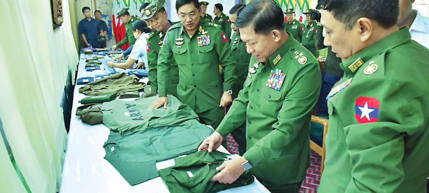 Myanmar Junta Launches Mass Production of Army Uniforms for Conscription