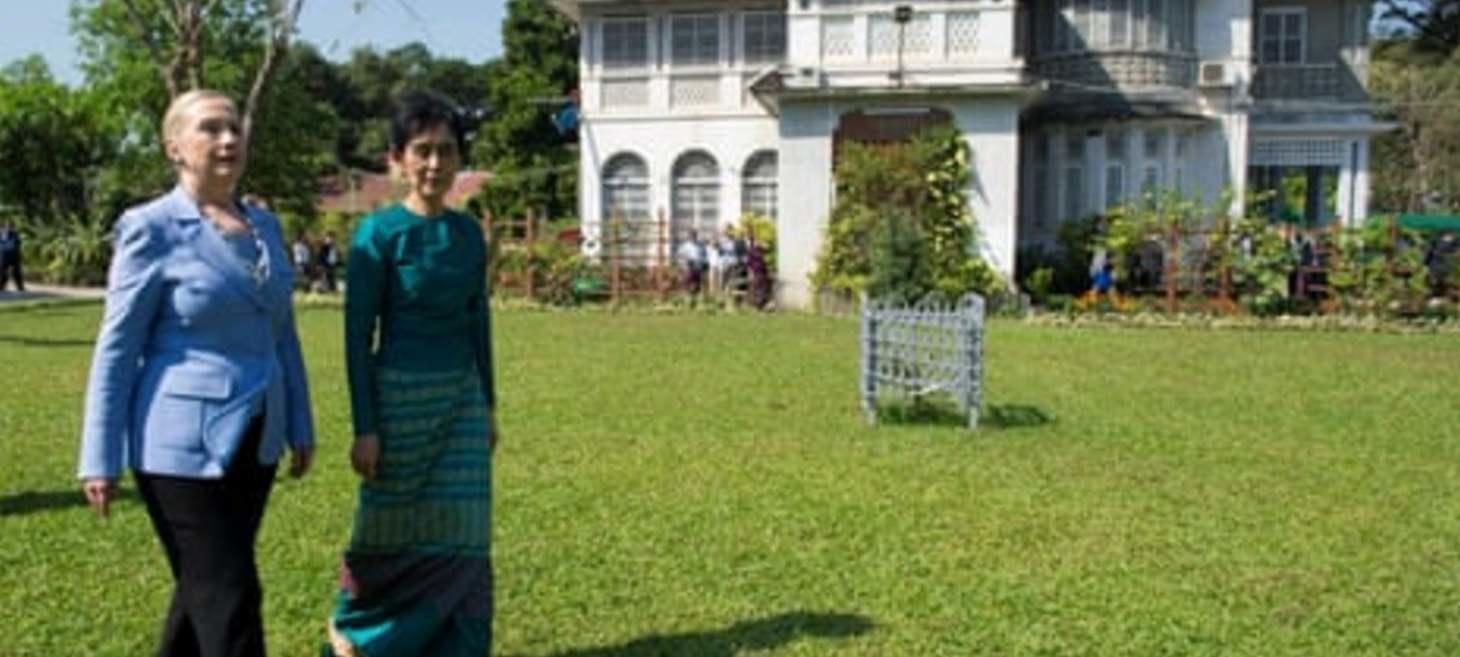 Auction of Aung San Suu Kyi’s home in Myanmar attracts no bidders