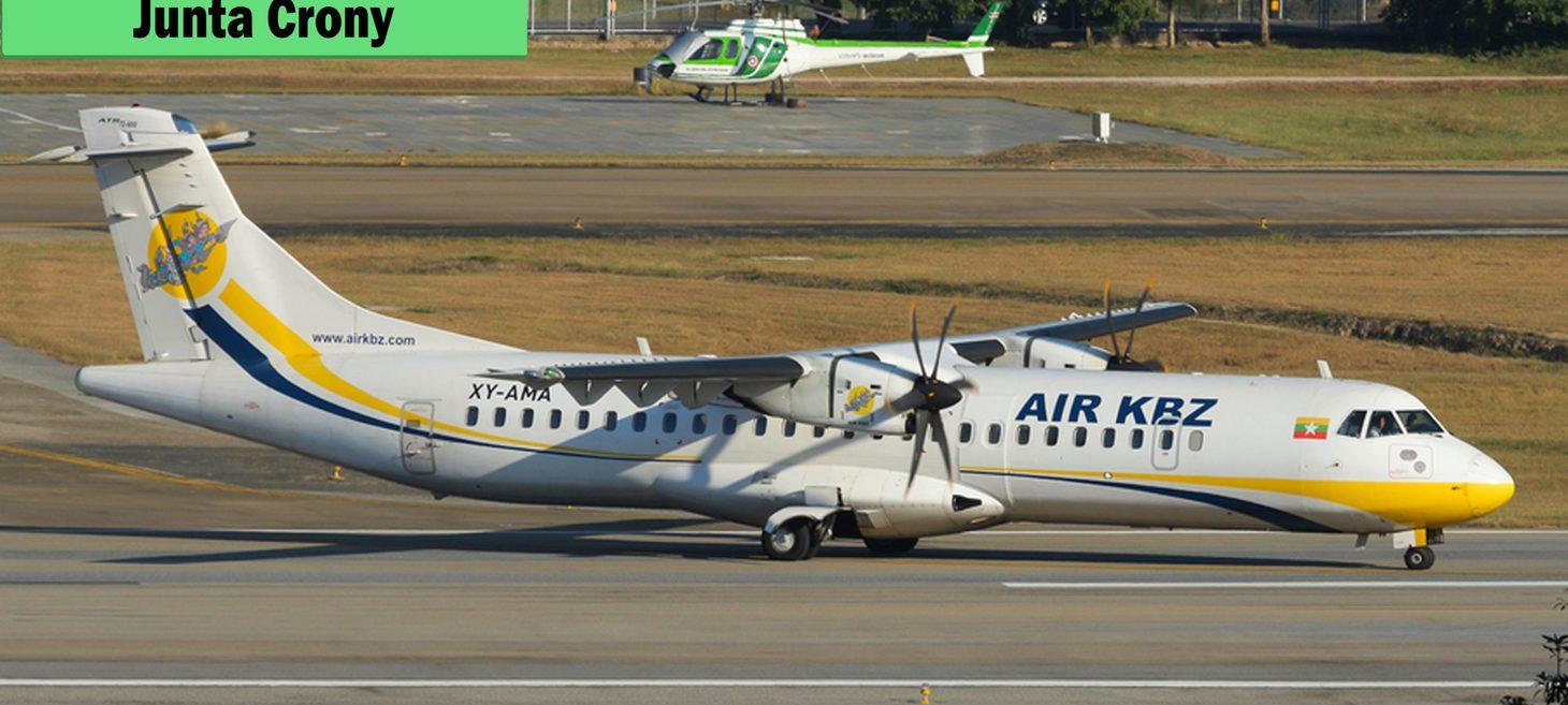 Myanmar Junta Crony Rebrands Air Kanbawza as 'Mingalar'