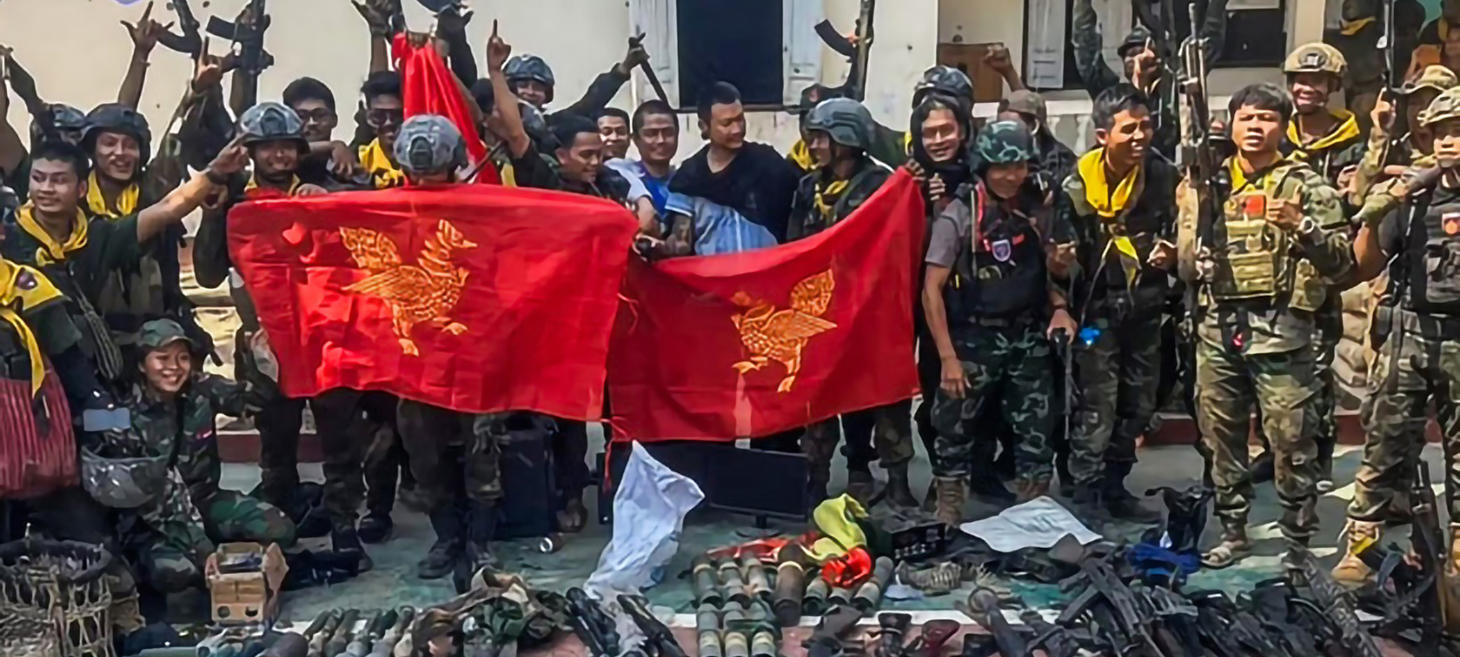 Over 30 Myanmar Junta Personnel Surrender at Karen State Police Station