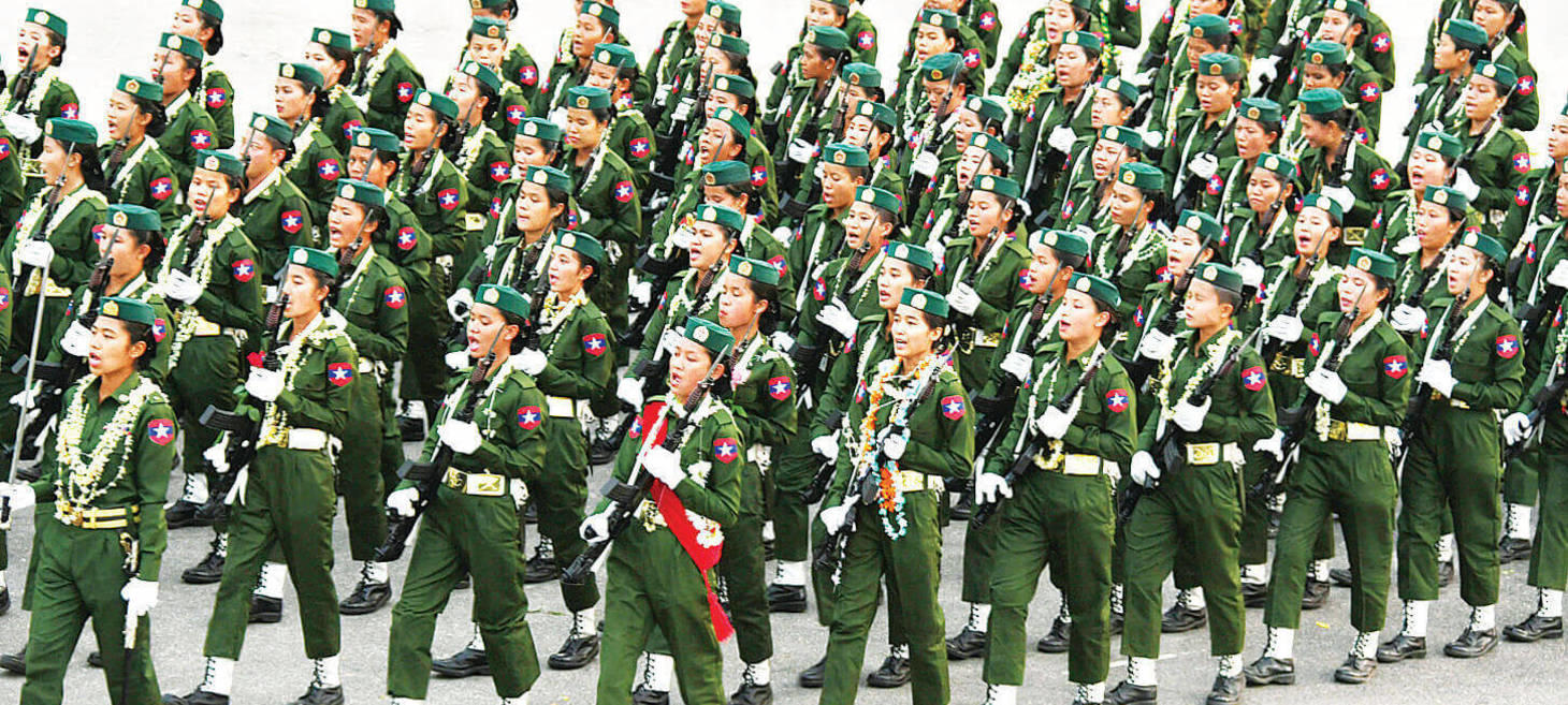 Junta Sends Youths for Military Training in Pyin Oo Lwin