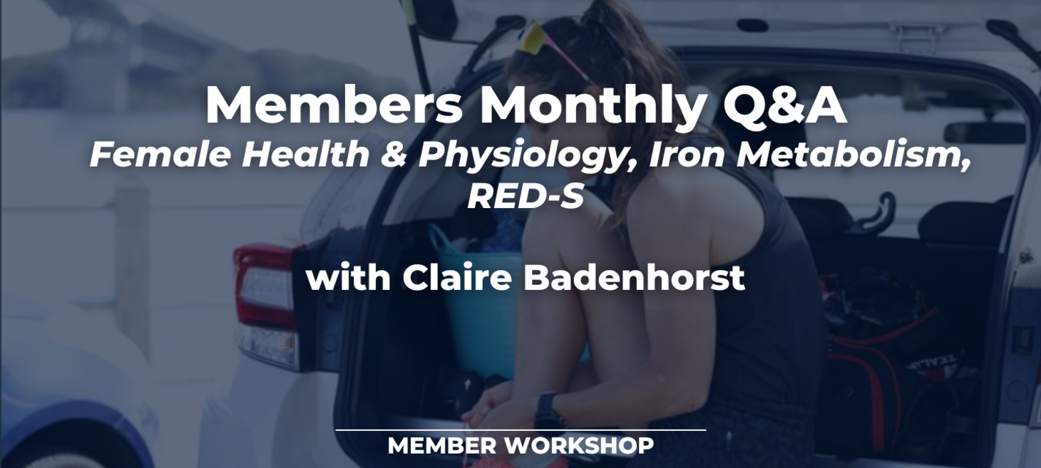 April Members Workshop TONIGHT!! with Claire Badenhorst