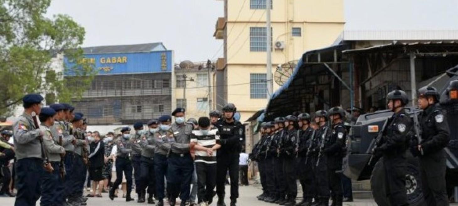 Over 800 suspected scammers arrested in Myanmar-China joint operation