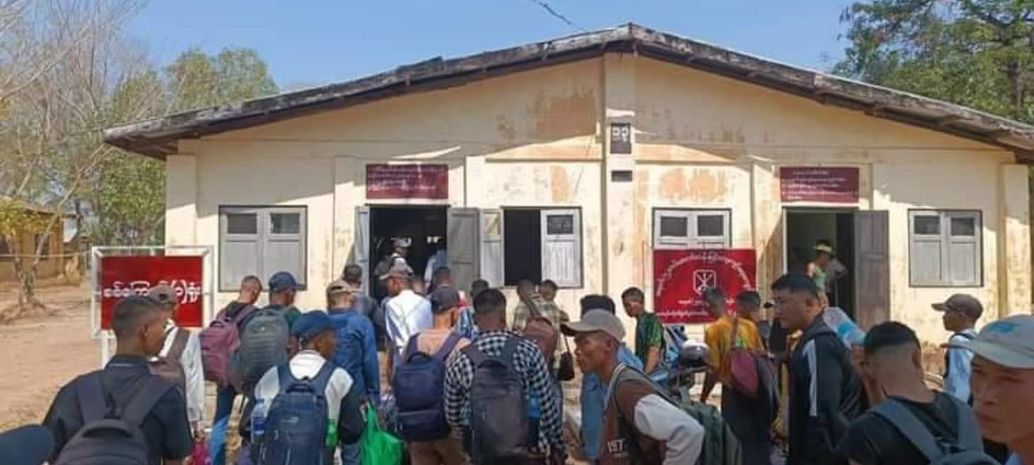 Myanmar junta recruits first draft of 260 men in Tanintharyi Region for military service