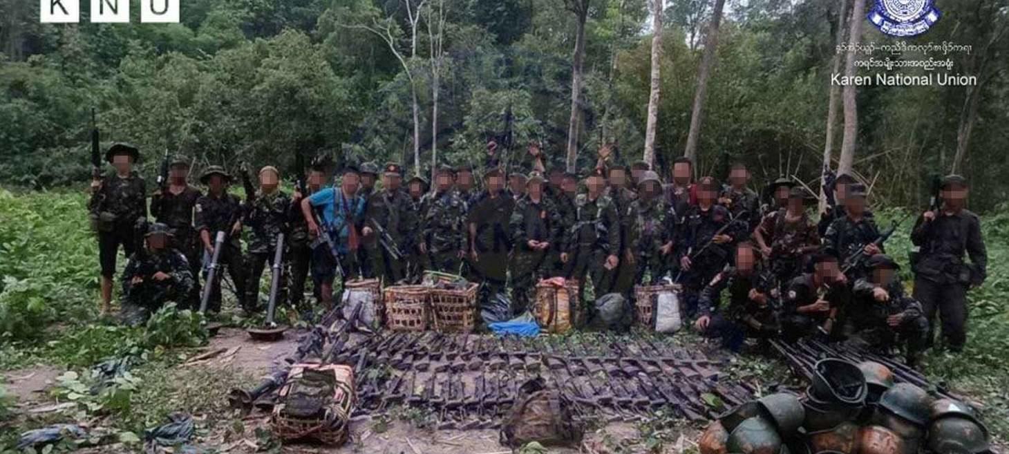 Myanmar junta soldiers surrender in ethnic army’s first Tanintharyi win