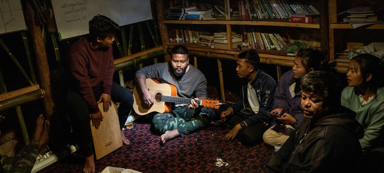 Myanmar’s Young Rebels Find the Bright Sides to an Internet Blackout