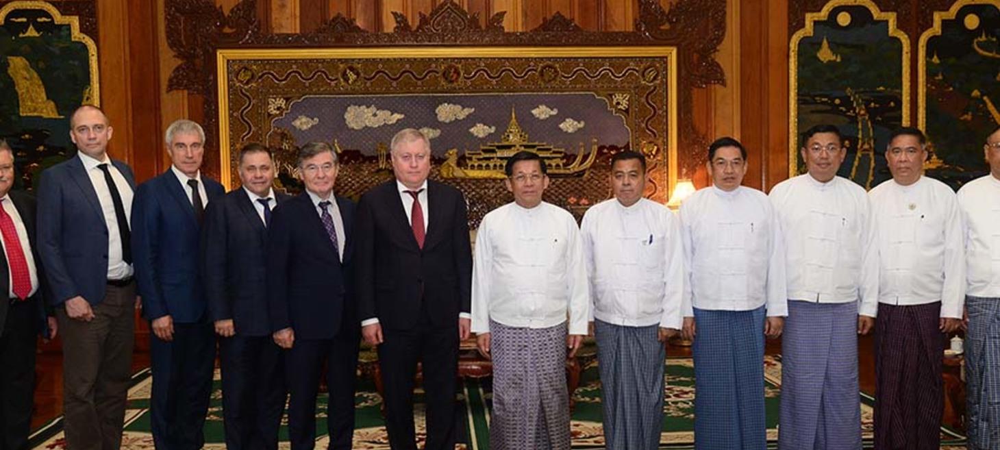 Myanmar, Russia to enhance cooperation in aerospace technology