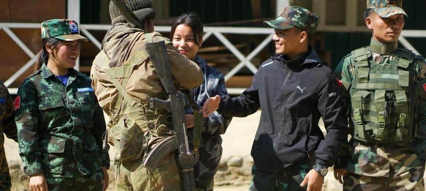 Chin resistance forces seize town near Myanmar-India border